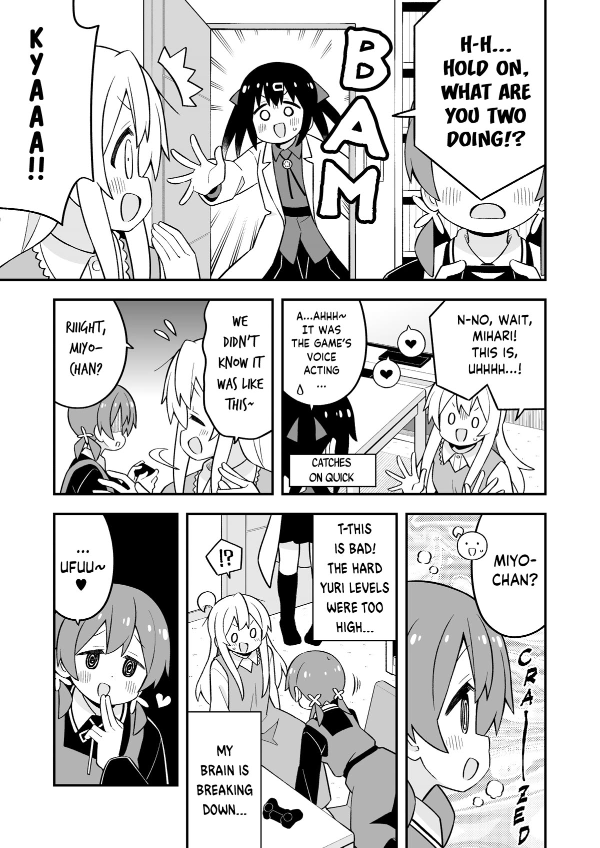 Onii-chan is done for Chapter 80 page 11 - Chapter 80: Mahiro and the Secret Engagement