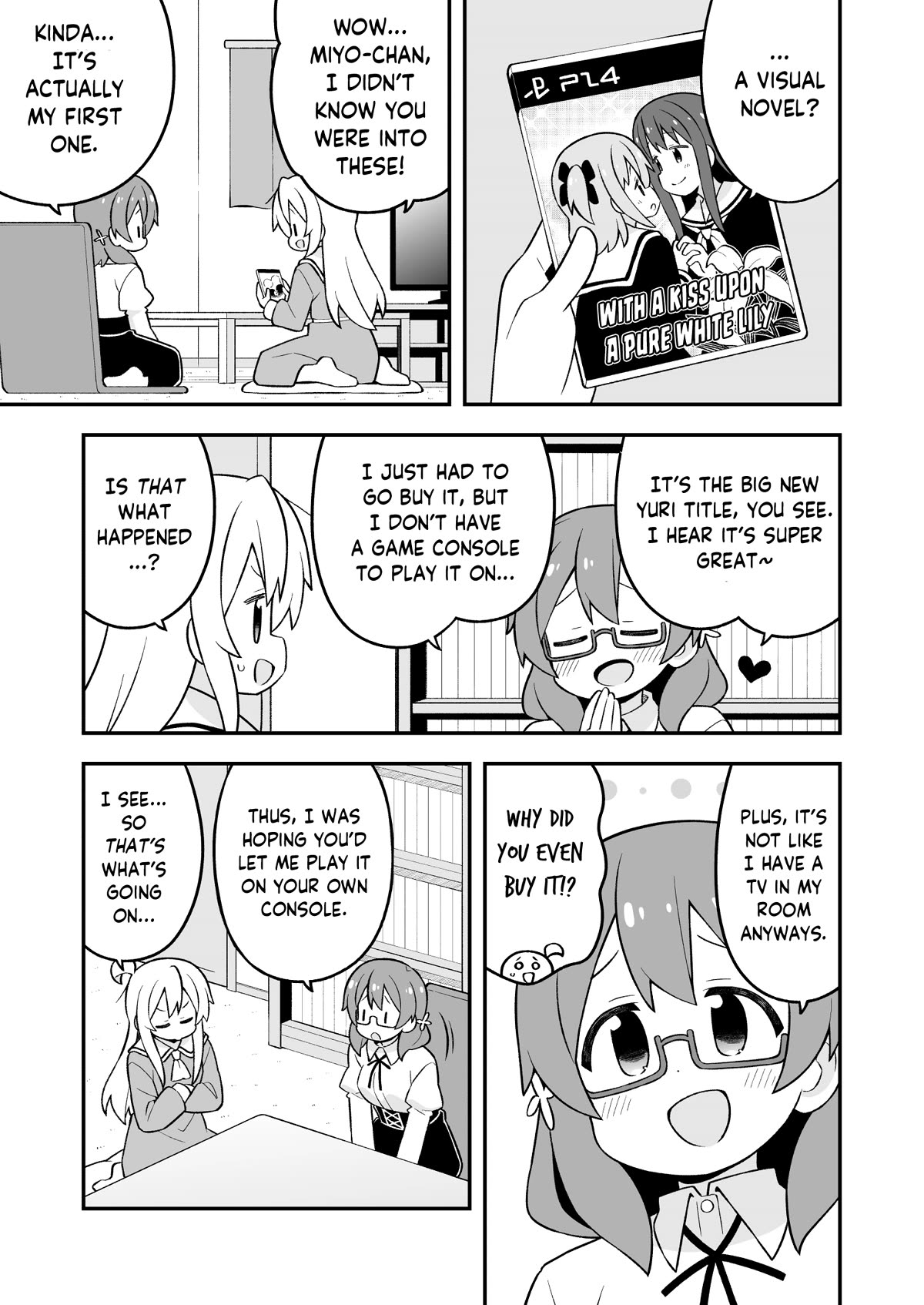 Onii-chan is done for Chapter 80 page 3 - Chapter 80: Mahiro and the Secret Engagement