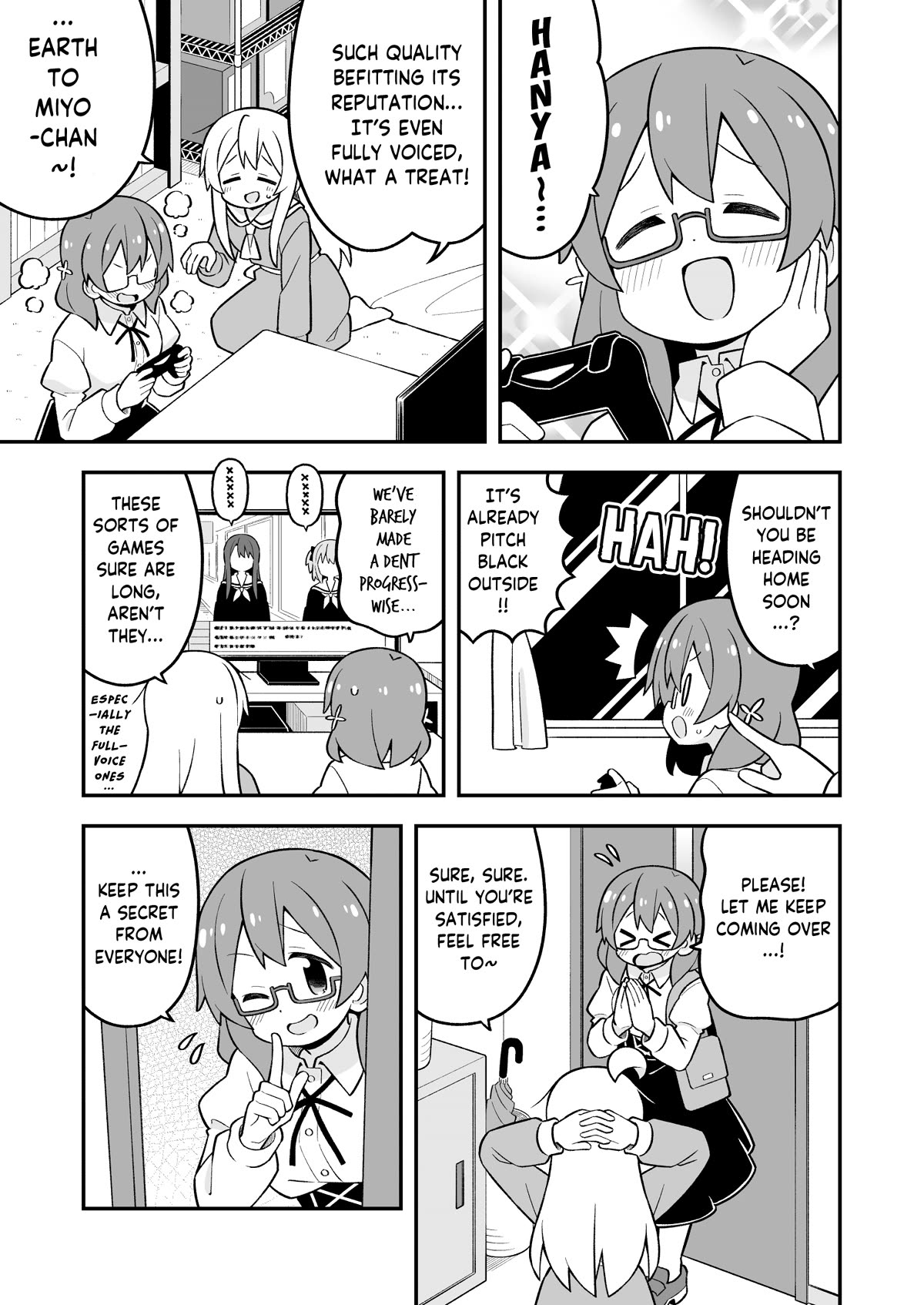 Onii-chan is done for Chapter 80 page 5 - Chapter 80: Mahiro and the Secret Engagement