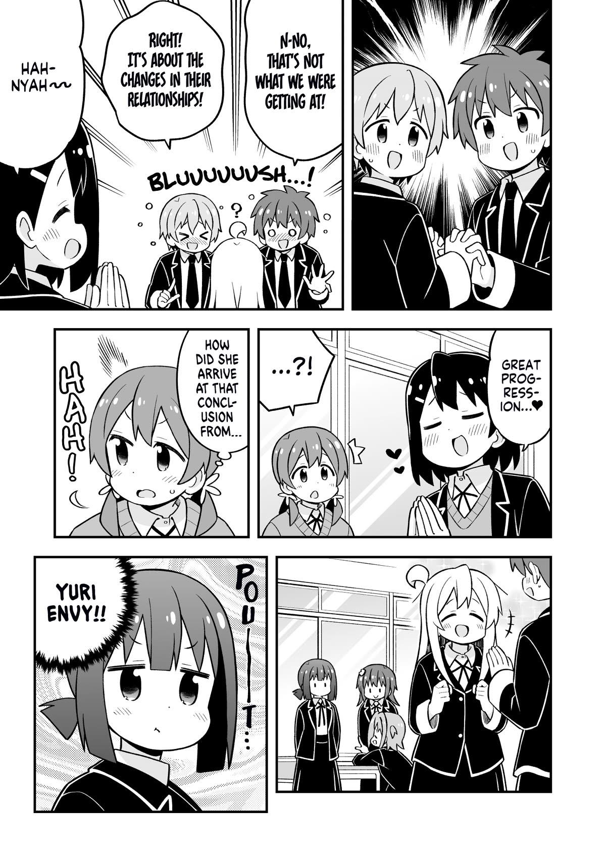 Onii-chan is done for Chapter 81 page 9 - Chapter 81: Mahiro and Conflicting Views