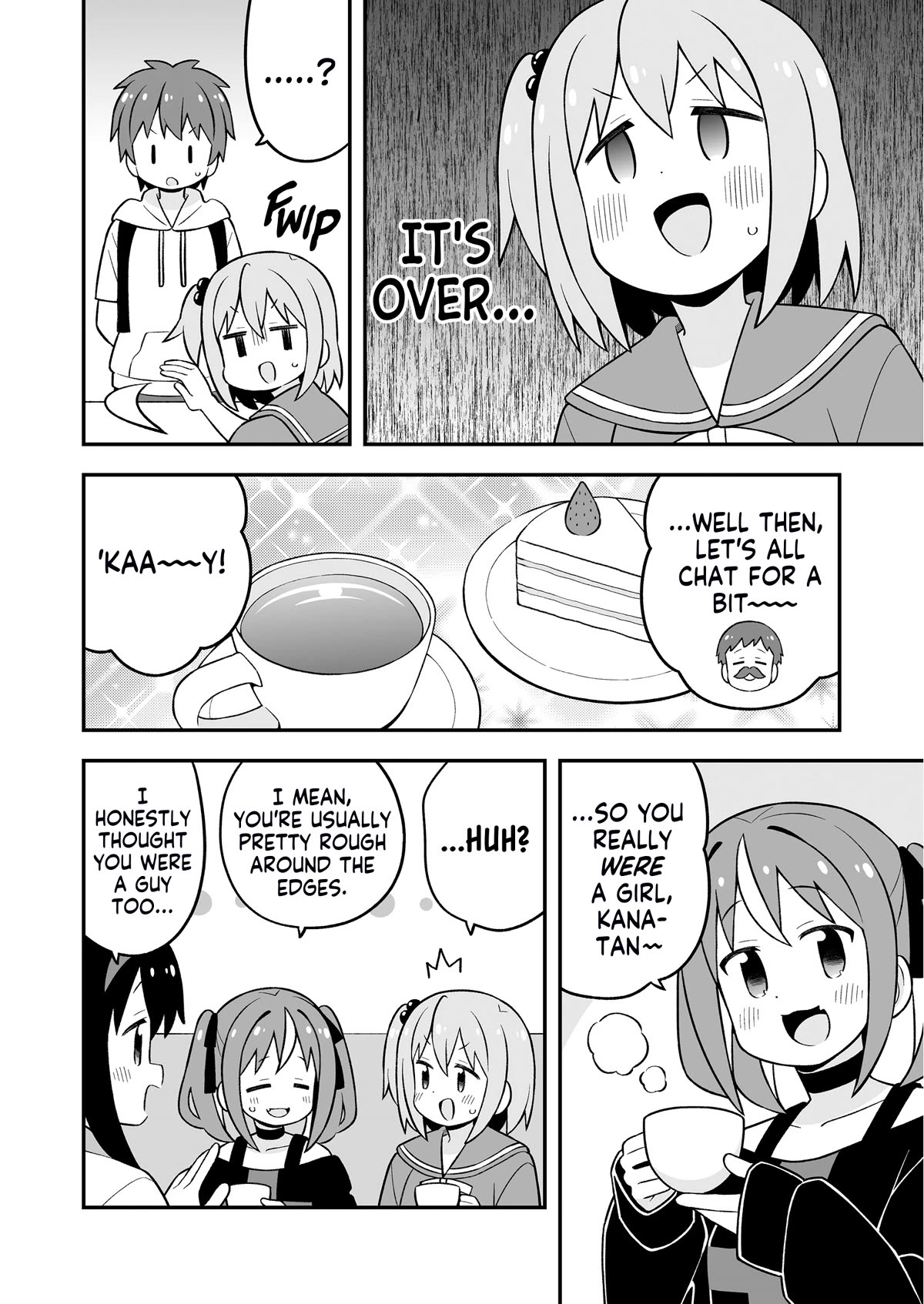 Onii-chan is done for Chapter 83.9 page 10 - Chapter 83.9: Minato-kun is Done For? (Full Version)