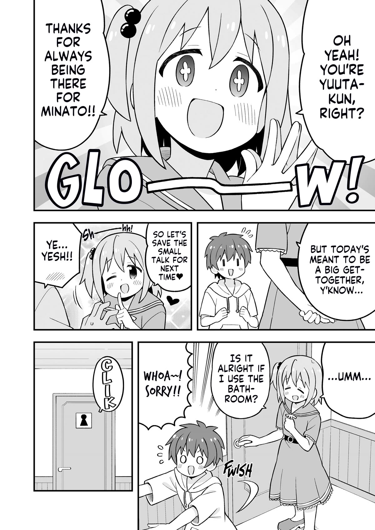 Onii-chan is done for Chapter 83.9 page 14 - Chapter 83.9: Minato-kun is Done For? (Full Version)
