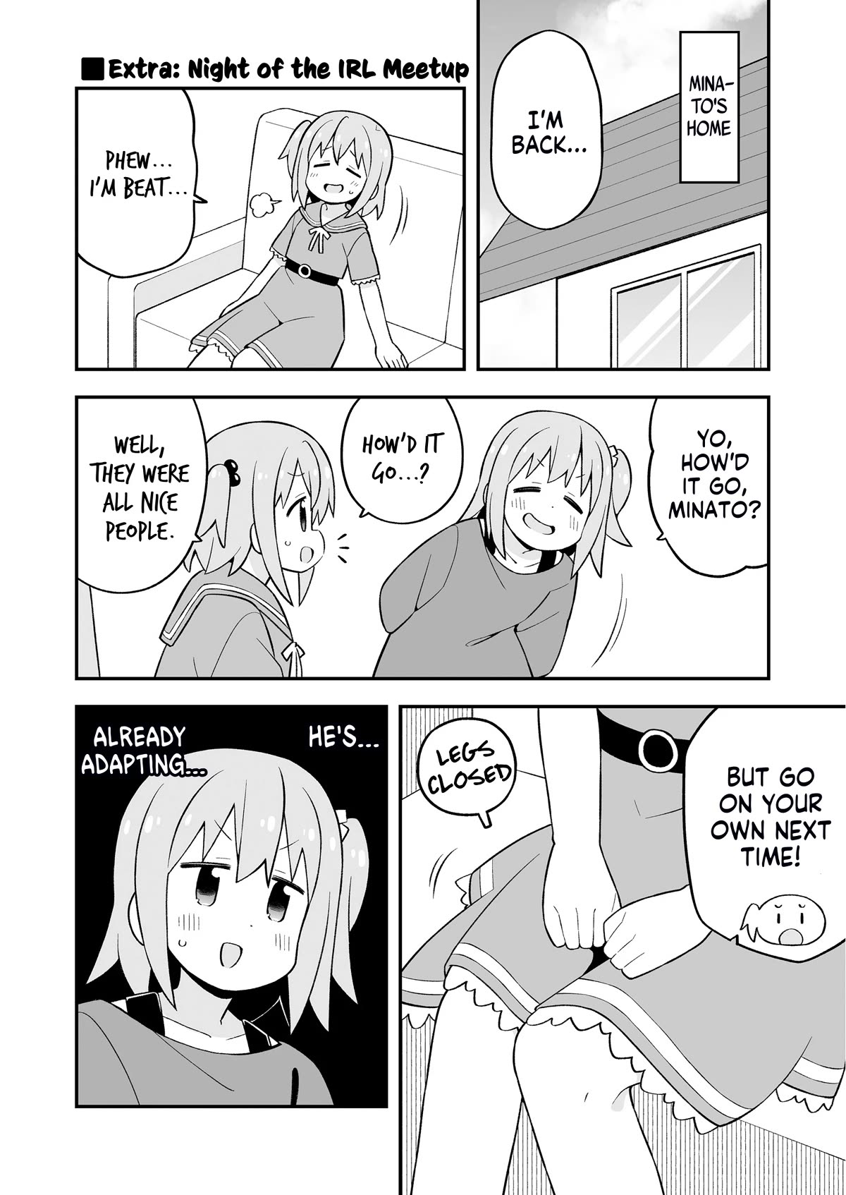 Onii-chan is done for Chapter 83.9 page 22 - Chapter 83.9: Minato-kun is Done For? (Full Version)