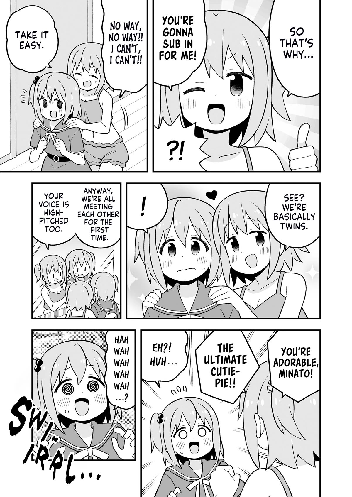 Onii-chan is done for Chapter 83.9 page 7 - Chapter 83.9: Minato-kun is Done For? (Full Version)