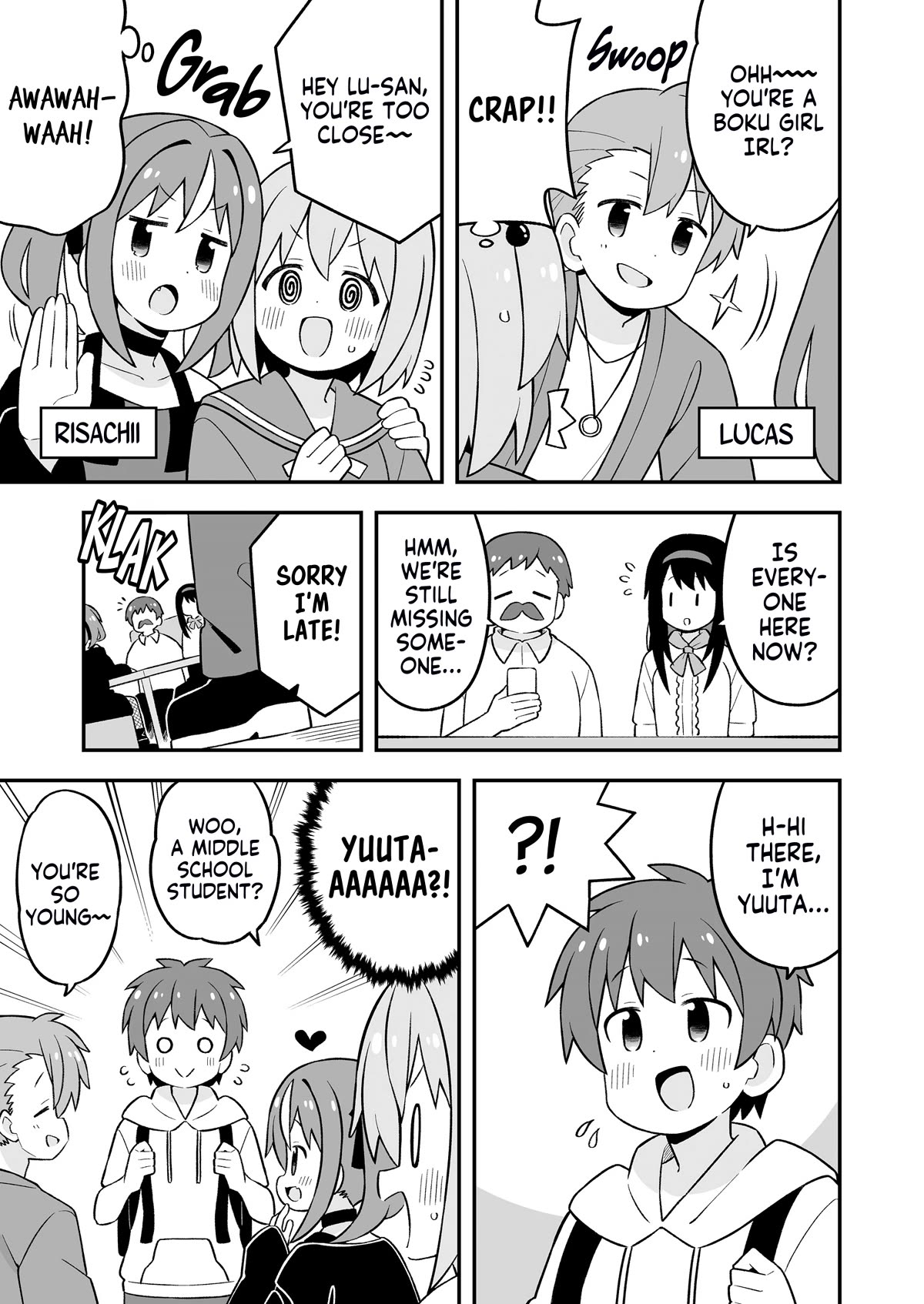 Onii-chan is done for Chapter 83.9 page 9 - Chapter 83.9: Minato-kun is Done For? (Full Version)