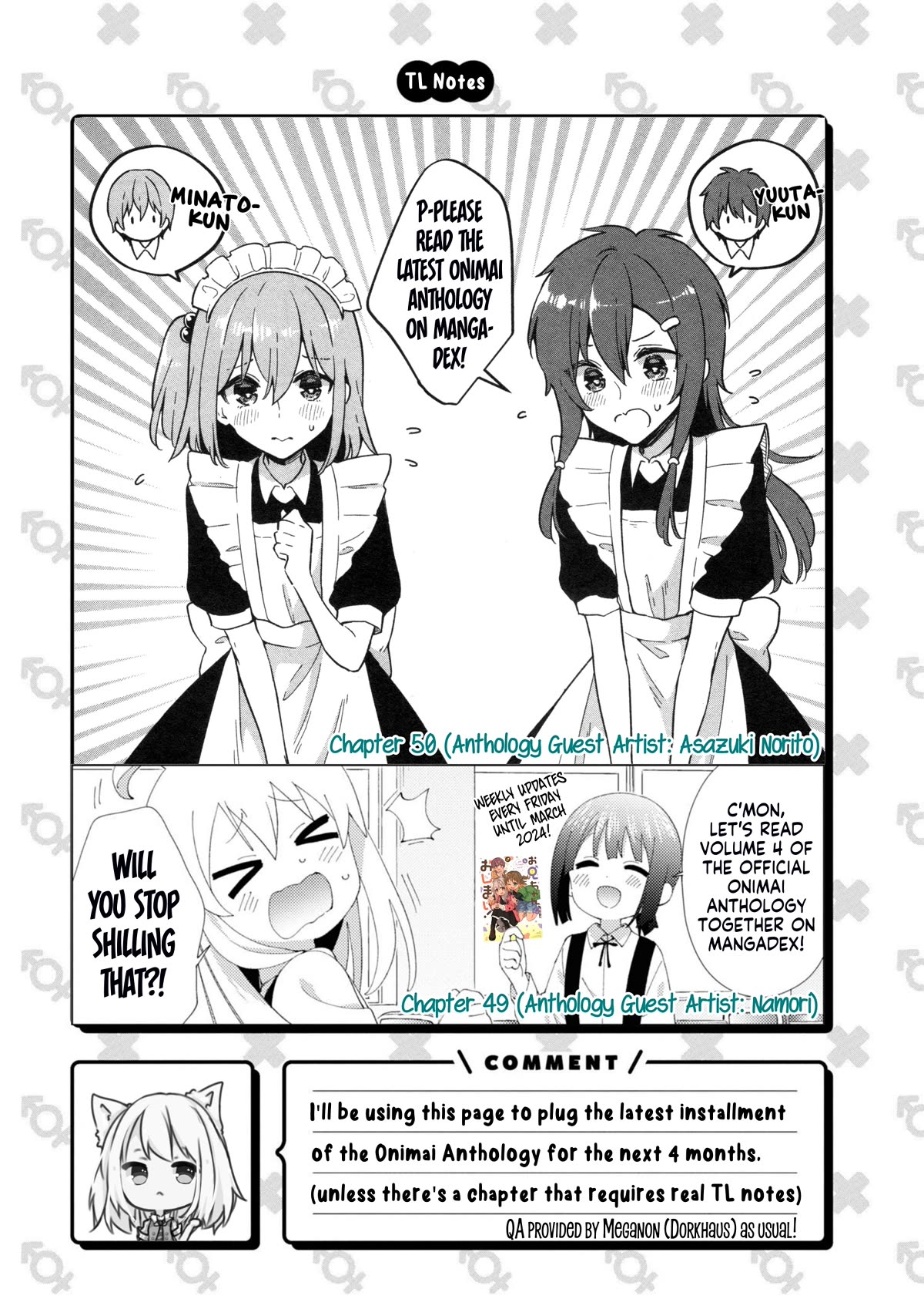 Onii-chan is done for Chapter 83 page 13 - Chapter 83: Mahiro and the New Year's Tour