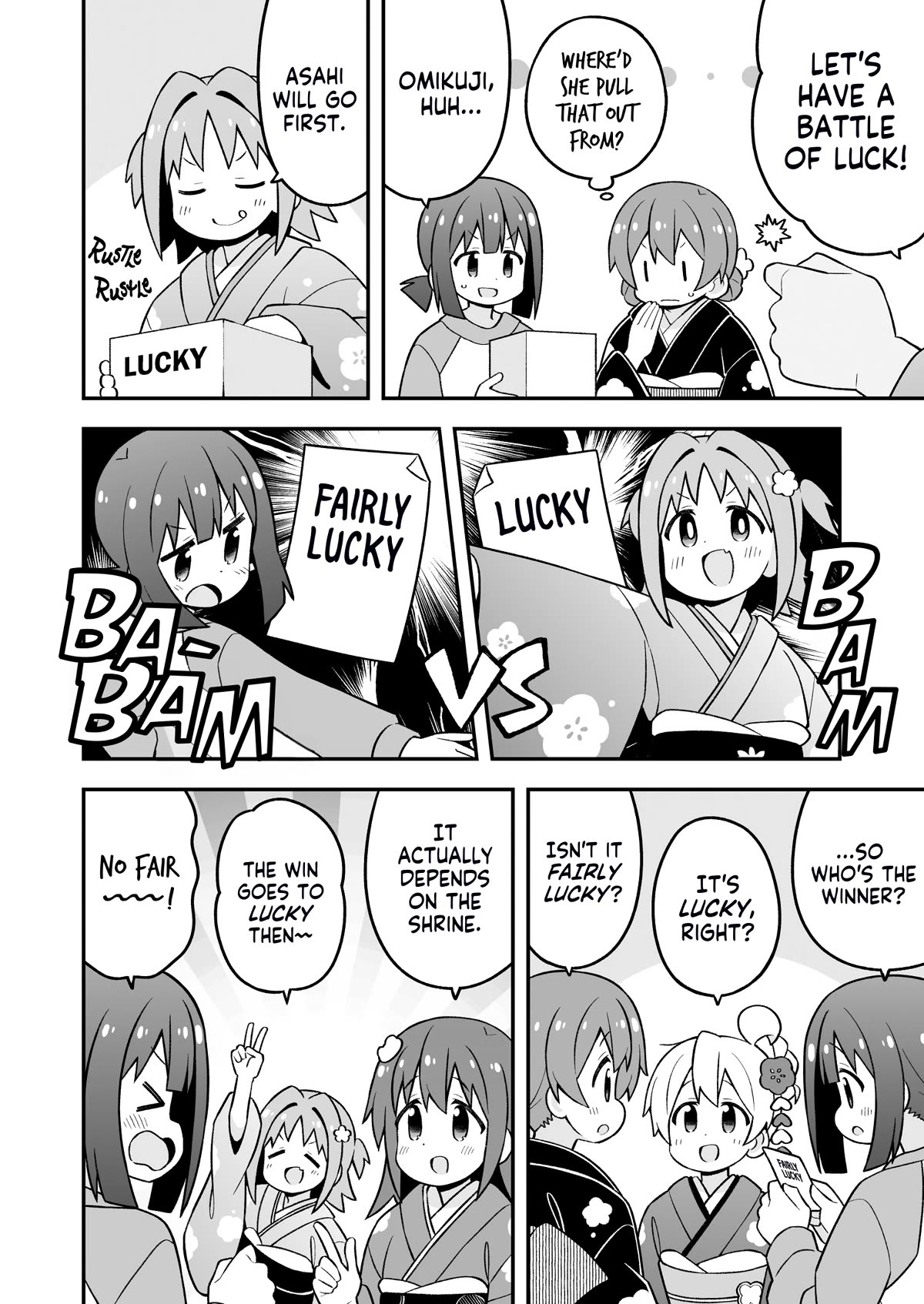 Onii-chan is done for Chapter 83 page 8 - Chapter 83: Mahiro and the New Year's Tour