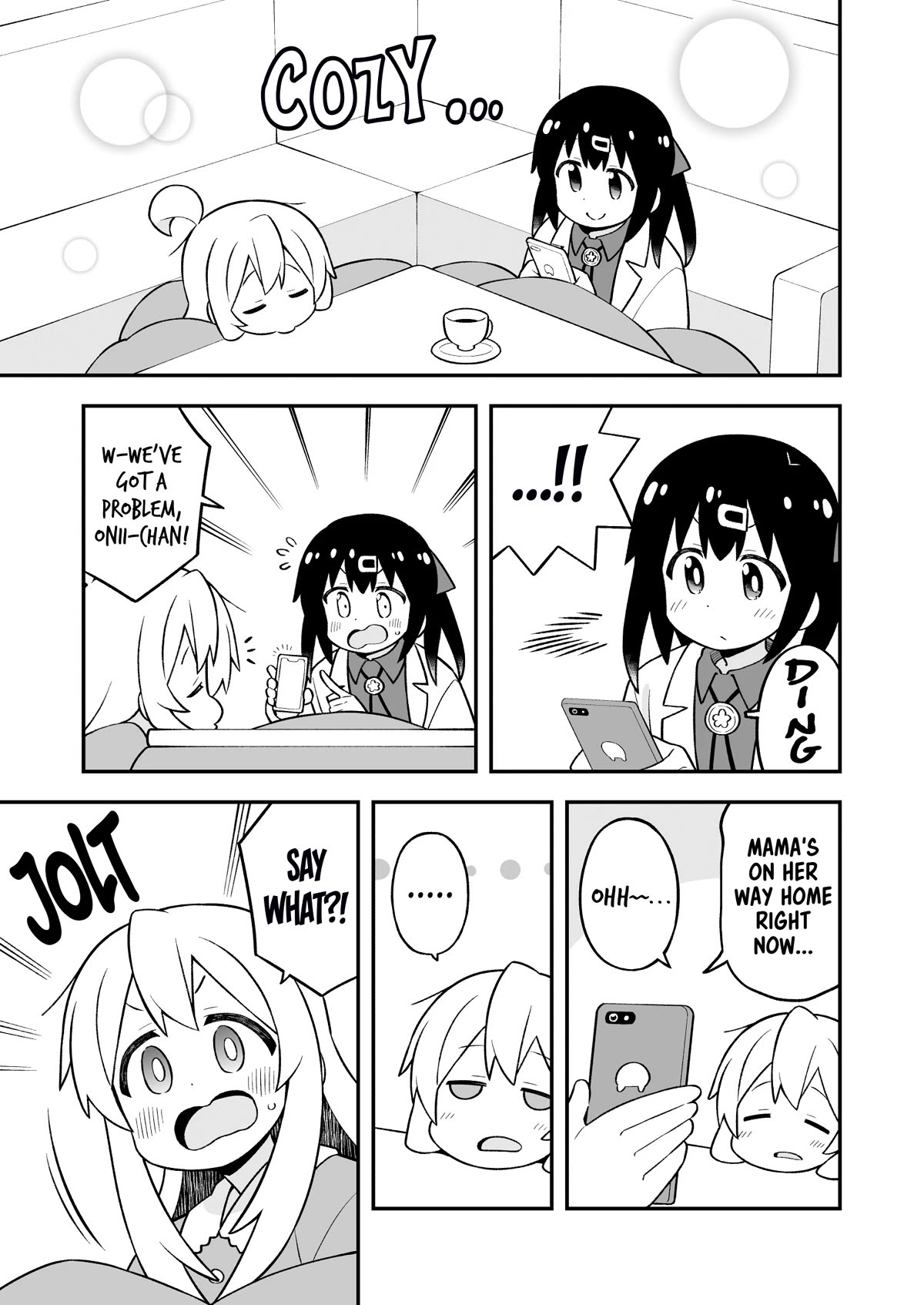 Onii-chan is done for Chapter 84 page 3 - Chapter 84: Mahiro and a Stressful Reunion (Part 1)