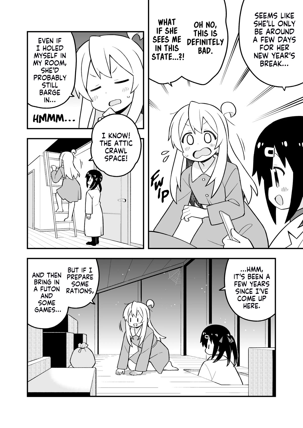 Onii-chan is done for Chapter 84 page 4 - Chapter 84: Mahiro and a Stressful Reunion (Part 1)