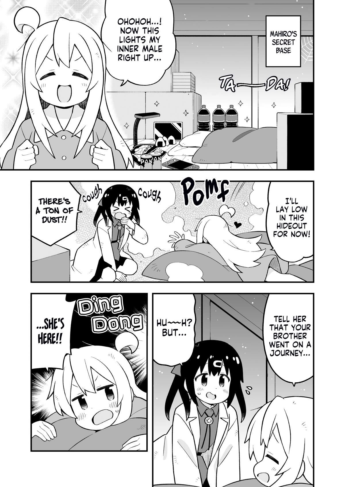Onii-chan is done for Chapter 84 page 5 - Chapter 84: Mahiro and a Stressful Reunion (Part 1)