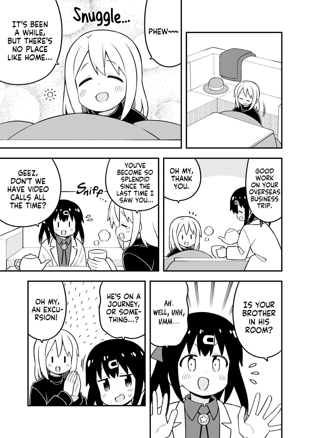 Onii-chan is done for Chapter 84 page 7 - Chapter 84: Mahiro and a Stressful Reunion (Part 1)