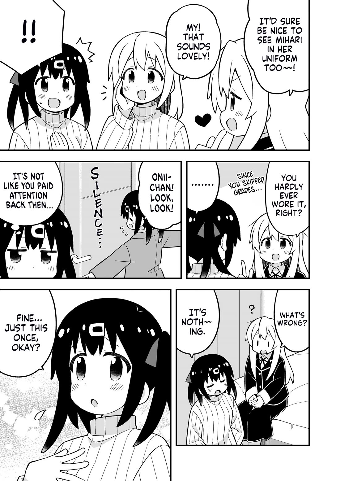 Onii-chan is done for Chapter 85.5 page 2 - Chapter 85.5