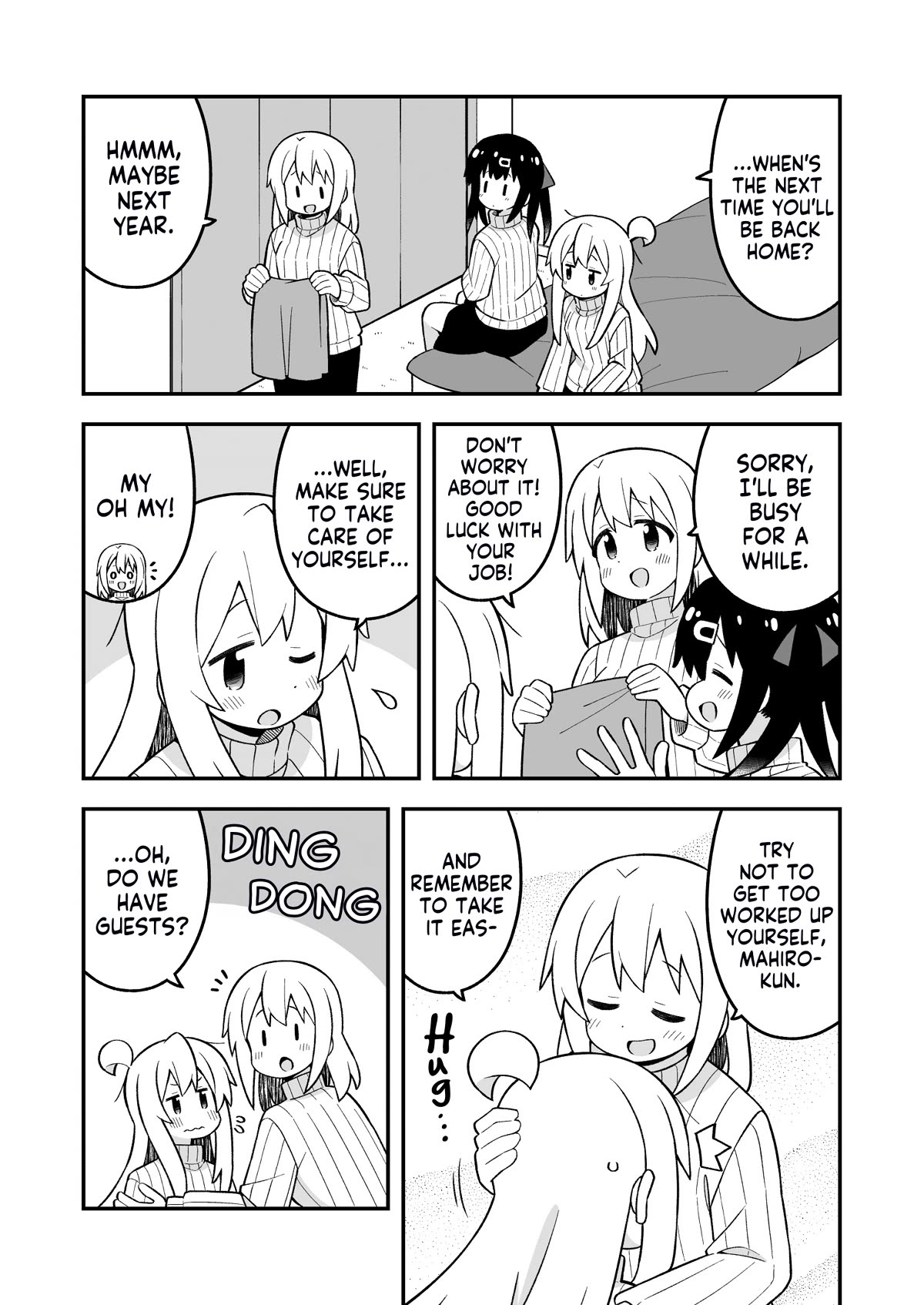 Onii-chan is done for Chapter 85 page 11 - Chapter 85: Mahiro and a Stressful Reunion (Part 2)
