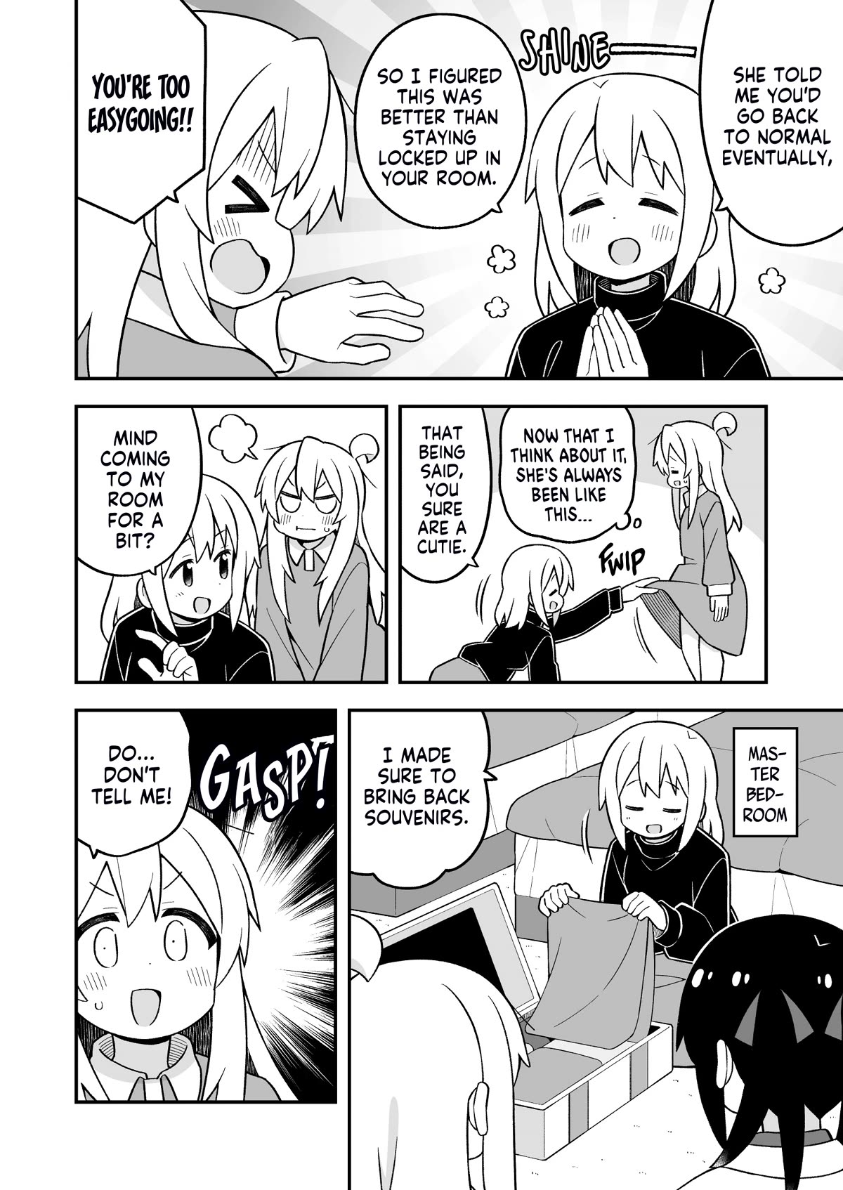 Onii-chan is done for Chapter 85 page 8 - Chapter 85: Mahiro and a Stressful Reunion (Part 2)