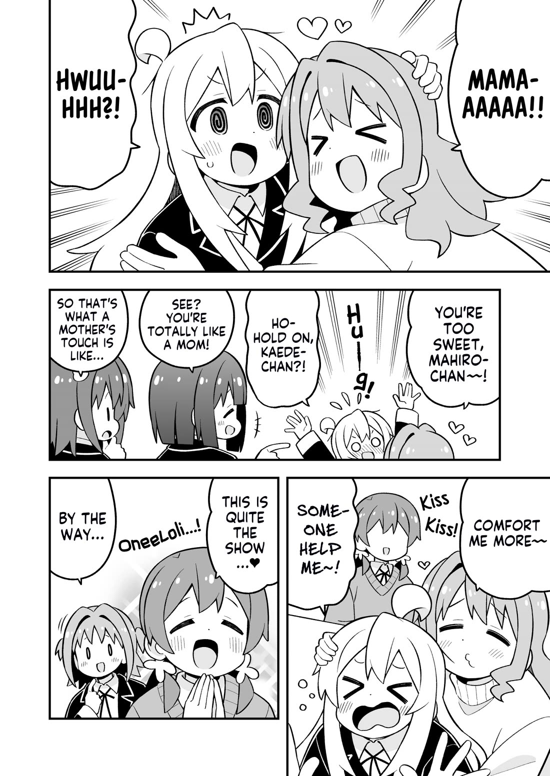 Onii-chan is done for Chapter 86 page 10 - Chapter 86: Mahiro and Overflowing Maternal Instincts