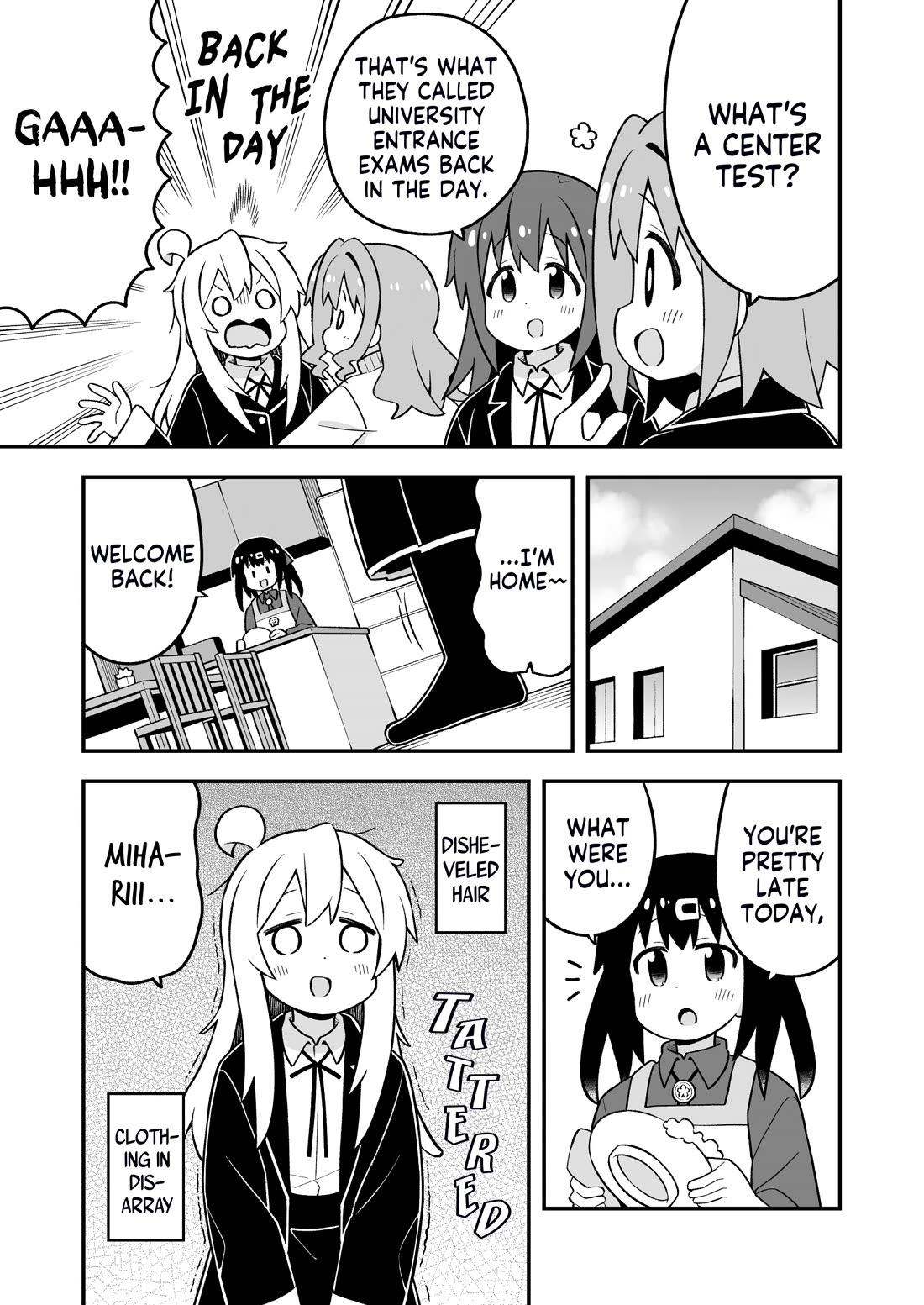 Onii-chan is done for Chapter 86 page 11 - Chapter 86: Mahiro and Overflowing Maternal Instincts