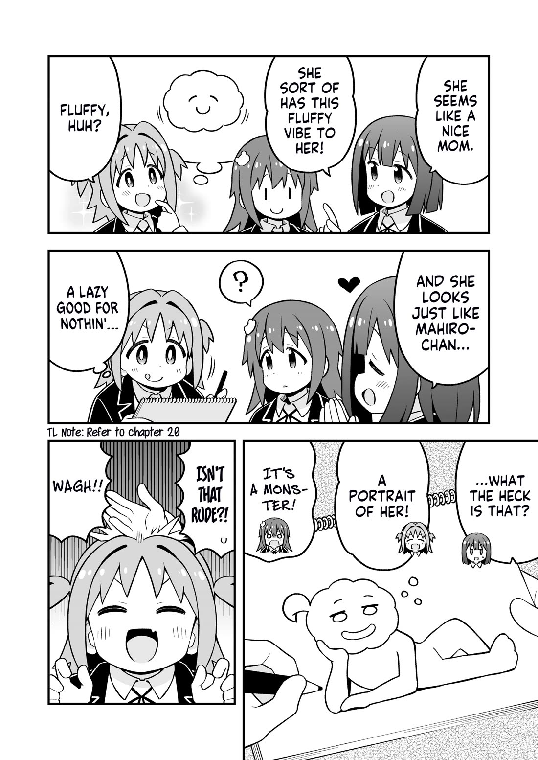 Onii-chan is done for Chapter 86 page 4 - Chapter 86: Mahiro and Overflowing Maternal Instincts
