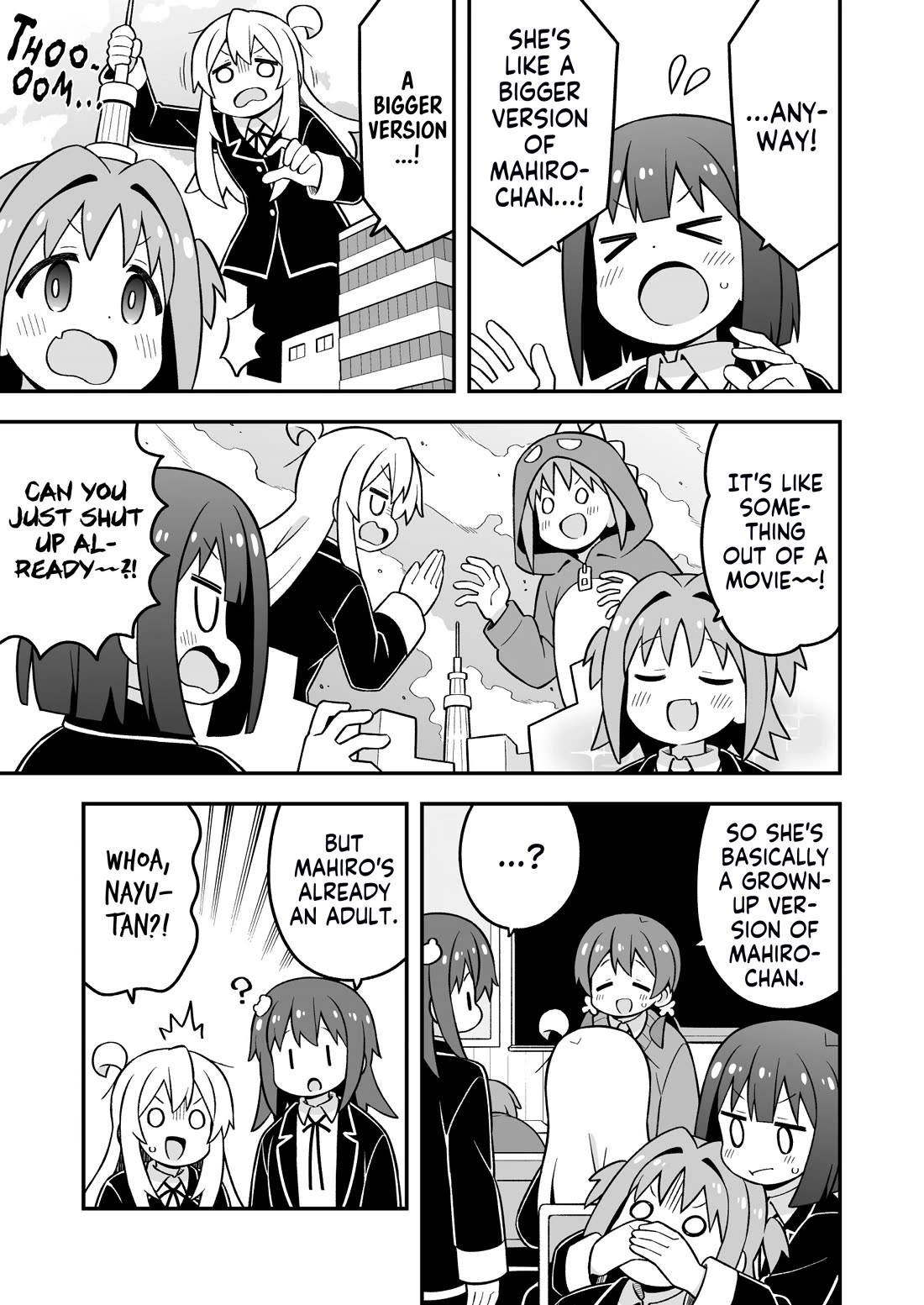 Onii-chan is done for Chapter 86 page 5 - Chapter 86: Mahiro and Overflowing Maternal Instincts