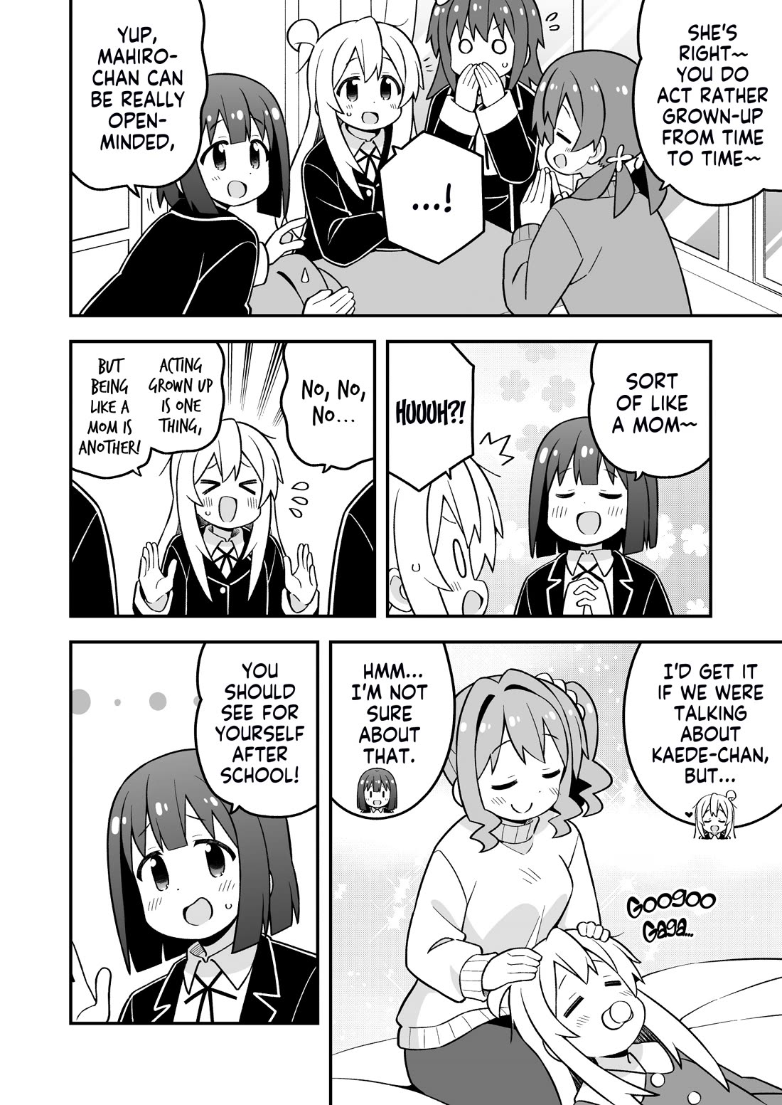 Onii-chan is done for Chapter 86 page 6 - Chapter 86: Mahiro and Overflowing Maternal Instincts