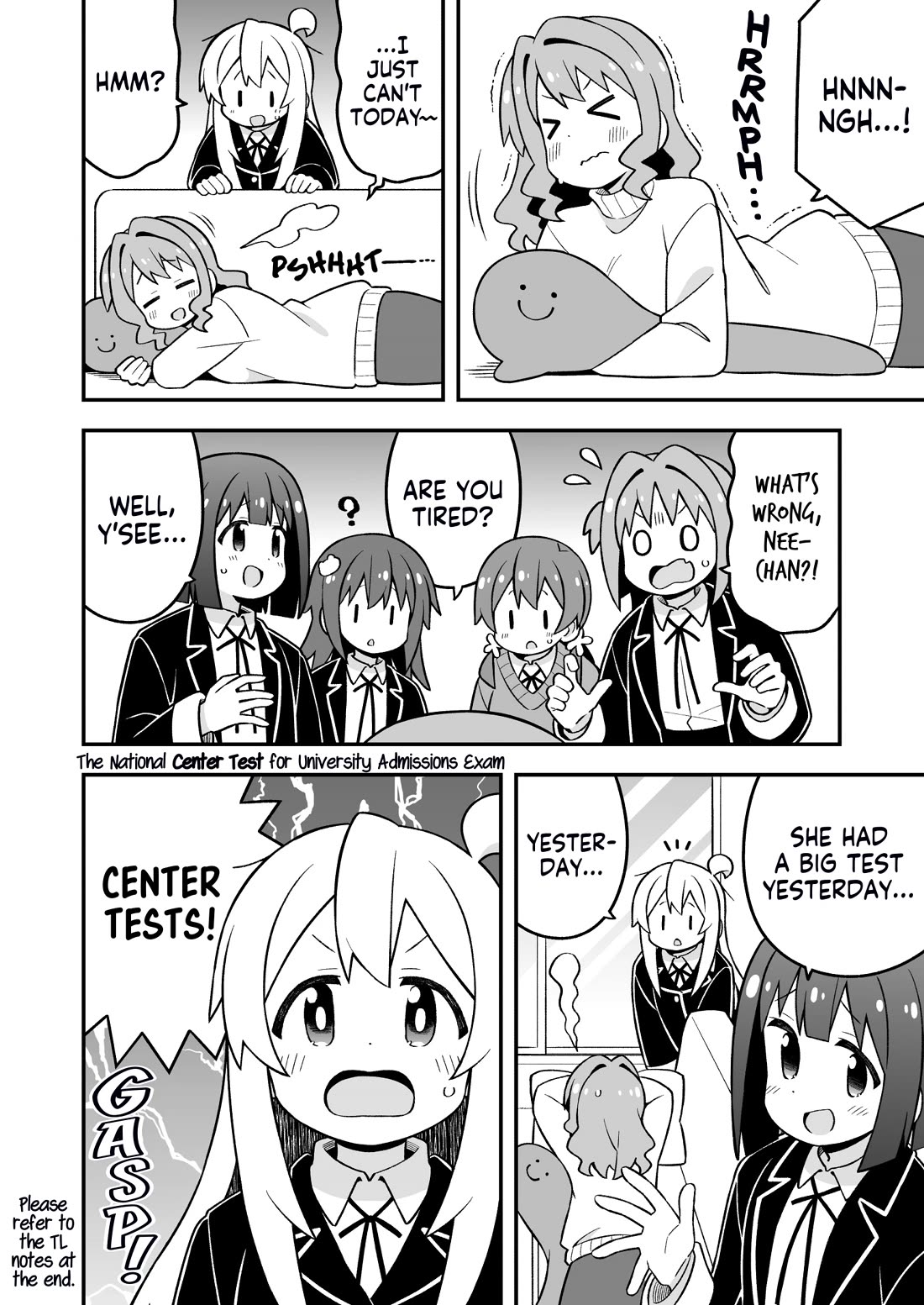 Onii-chan is done for Chapter 86 page 8 - Chapter 86: Mahiro and Overflowing Maternal Instincts