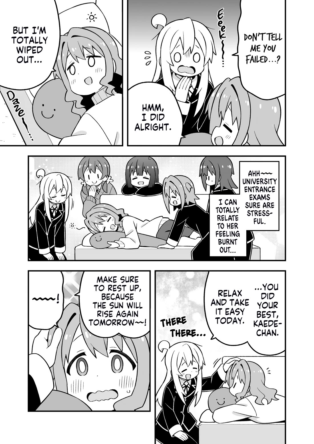 Onii-chan is done for Chapter 86 page 9 - Chapter 86: Mahiro and Overflowing Maternal Instincts