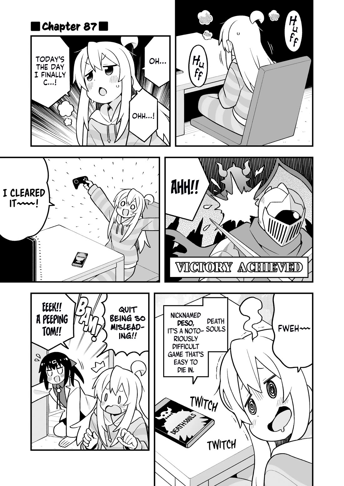 Onii-chan is done for Chapter 87 page 1 - Chapter 87: Mahiro and Special Techniques