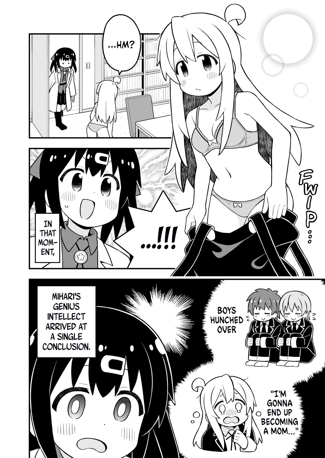 Onii-chan is done for Chapter 87 page 10 - Chapter 87: Mahiro and Special Techniques