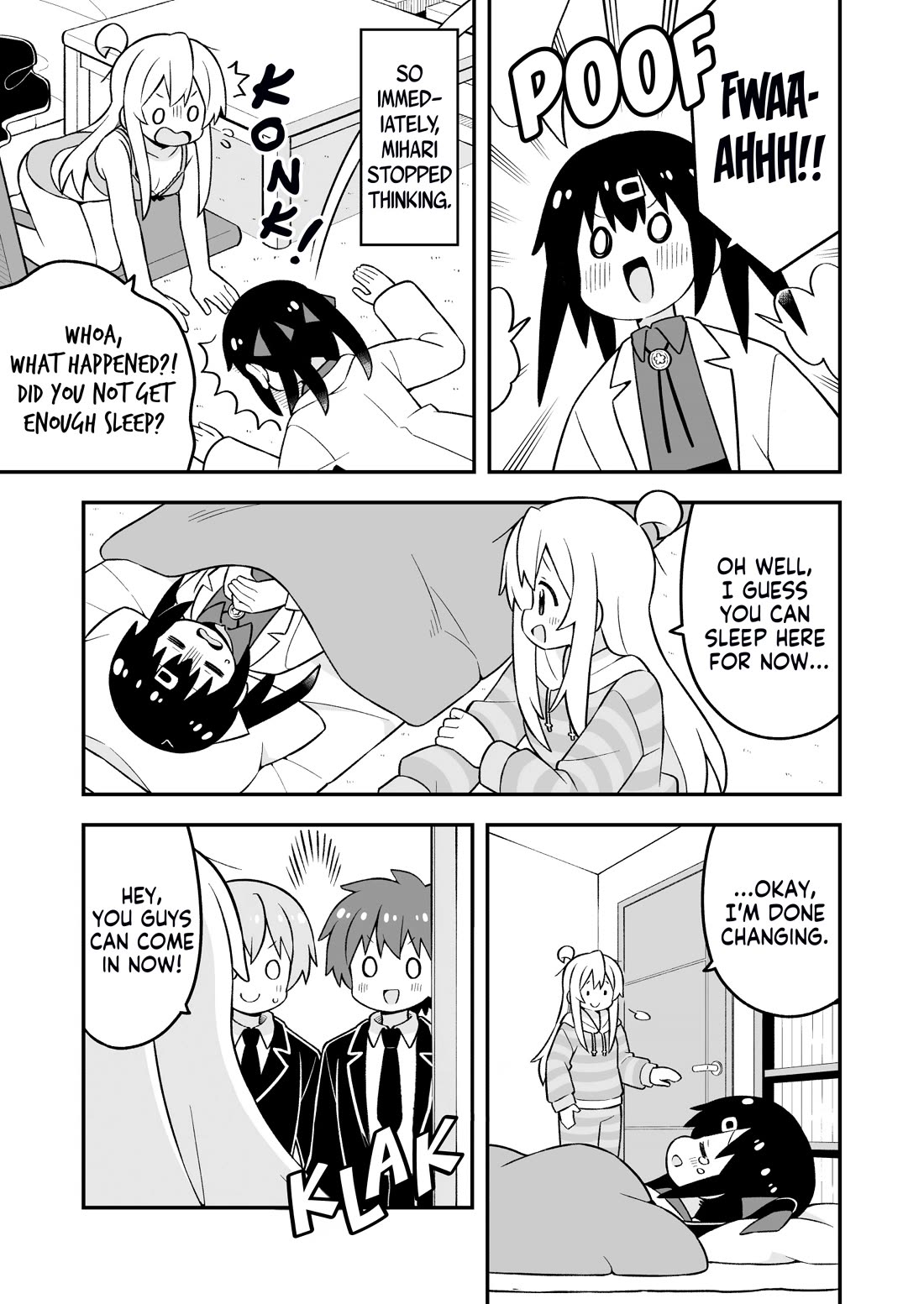 Onii-chan is done for Chapter 87 page 11 - Chapter 87: Mahiro and Special Techniques