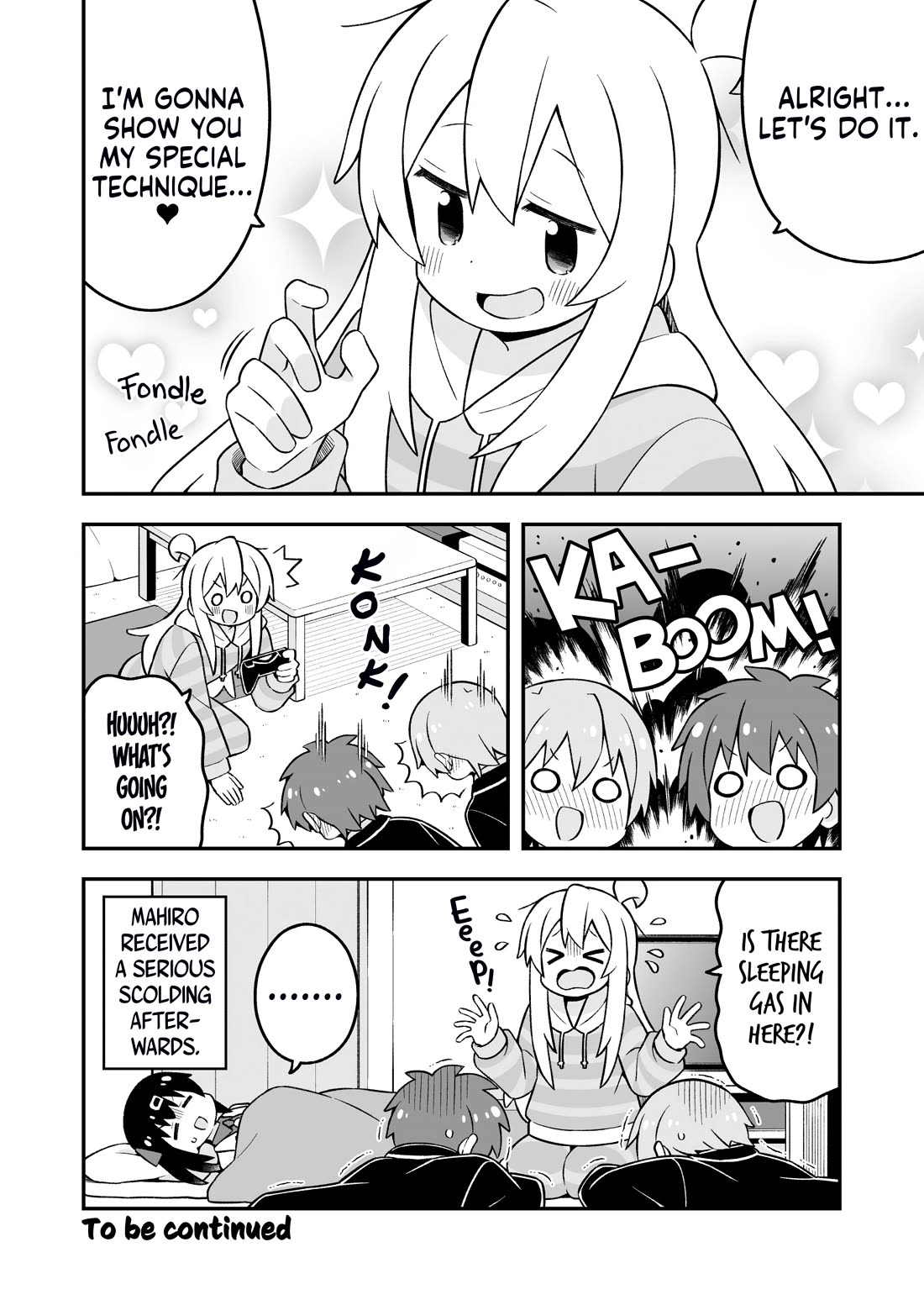 Onii-chan is done for Chapter 87 page 12 - Chapter 87: Mahiro and Special Techniques