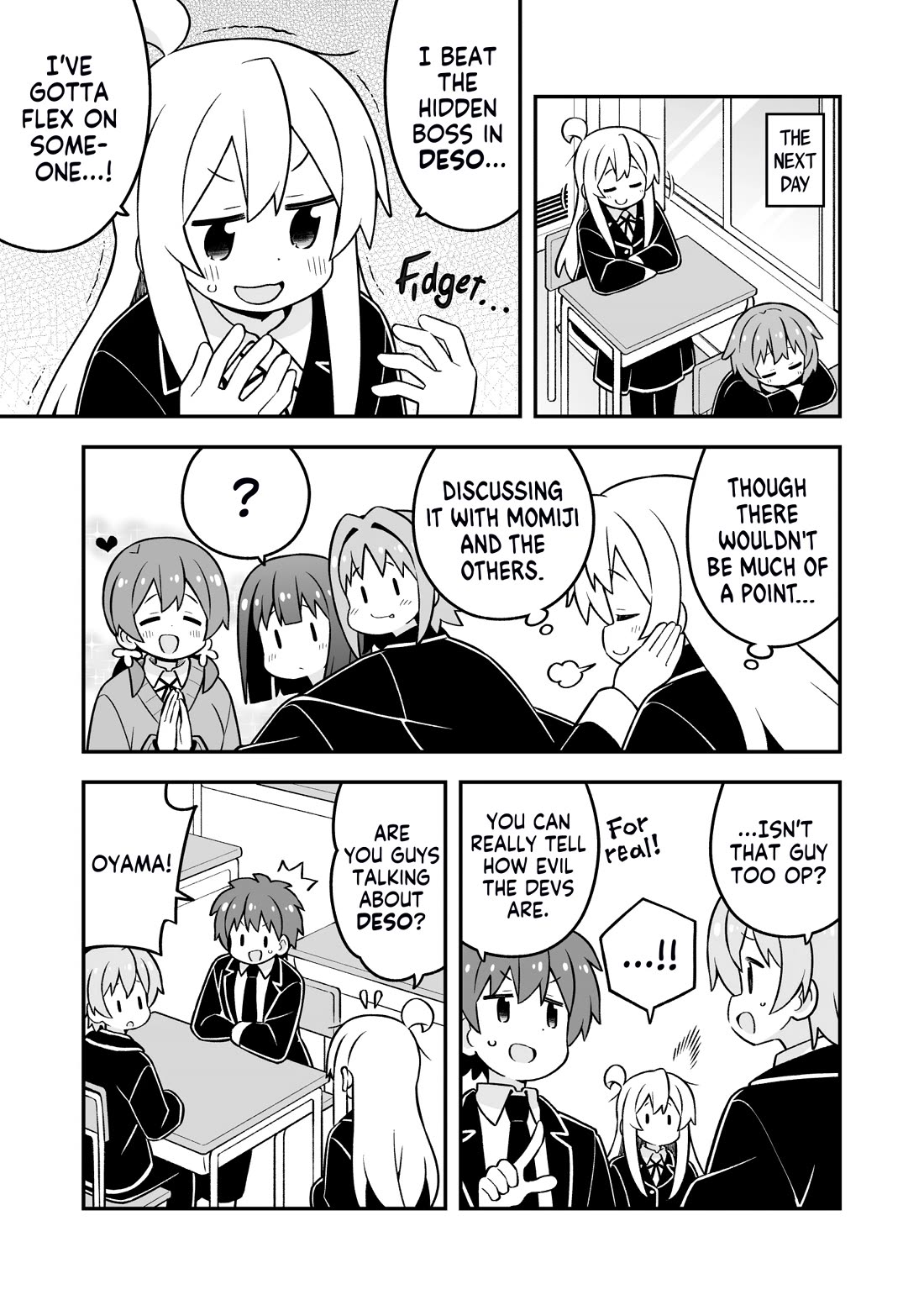 Onii-chan is done for Chapter 87 page 3 - Chapter 87: Mahiro and Special Techniques