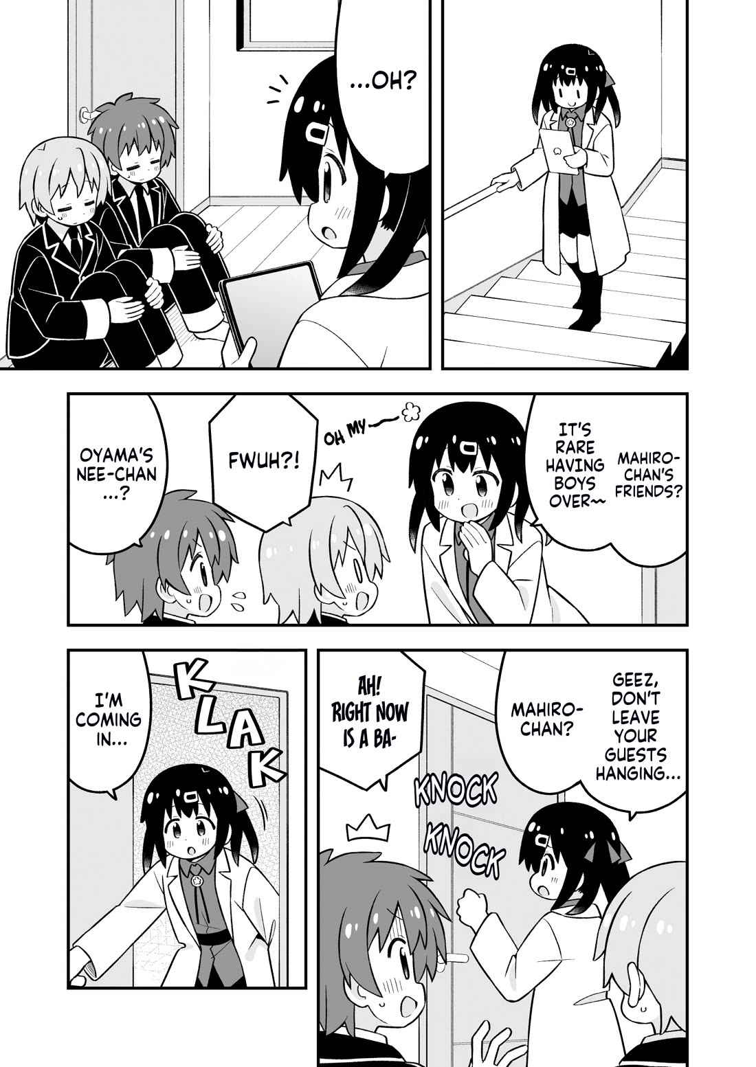 Onii-chan is done for Chapter 87 page 9 - Chapter 87: Mahiro and Special Techniques