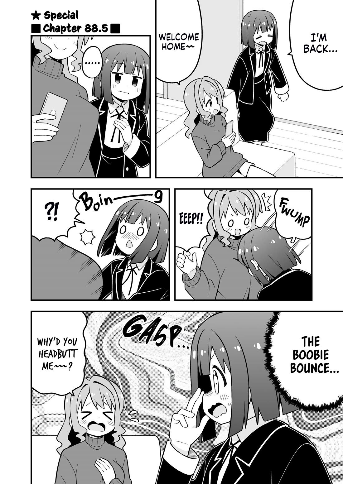 Onii-chan is done for Chapter 88.5 page 1 - Chapter 88.5