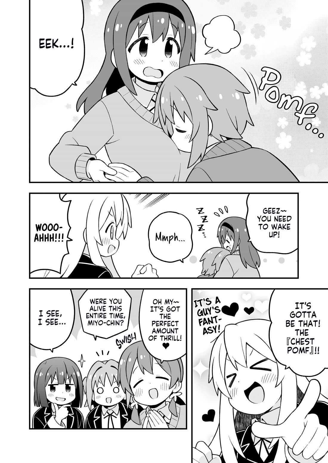 Onii-chan is done for Chapter 88 page 10 - Chapter 88: Mahiro and Romantic Antics