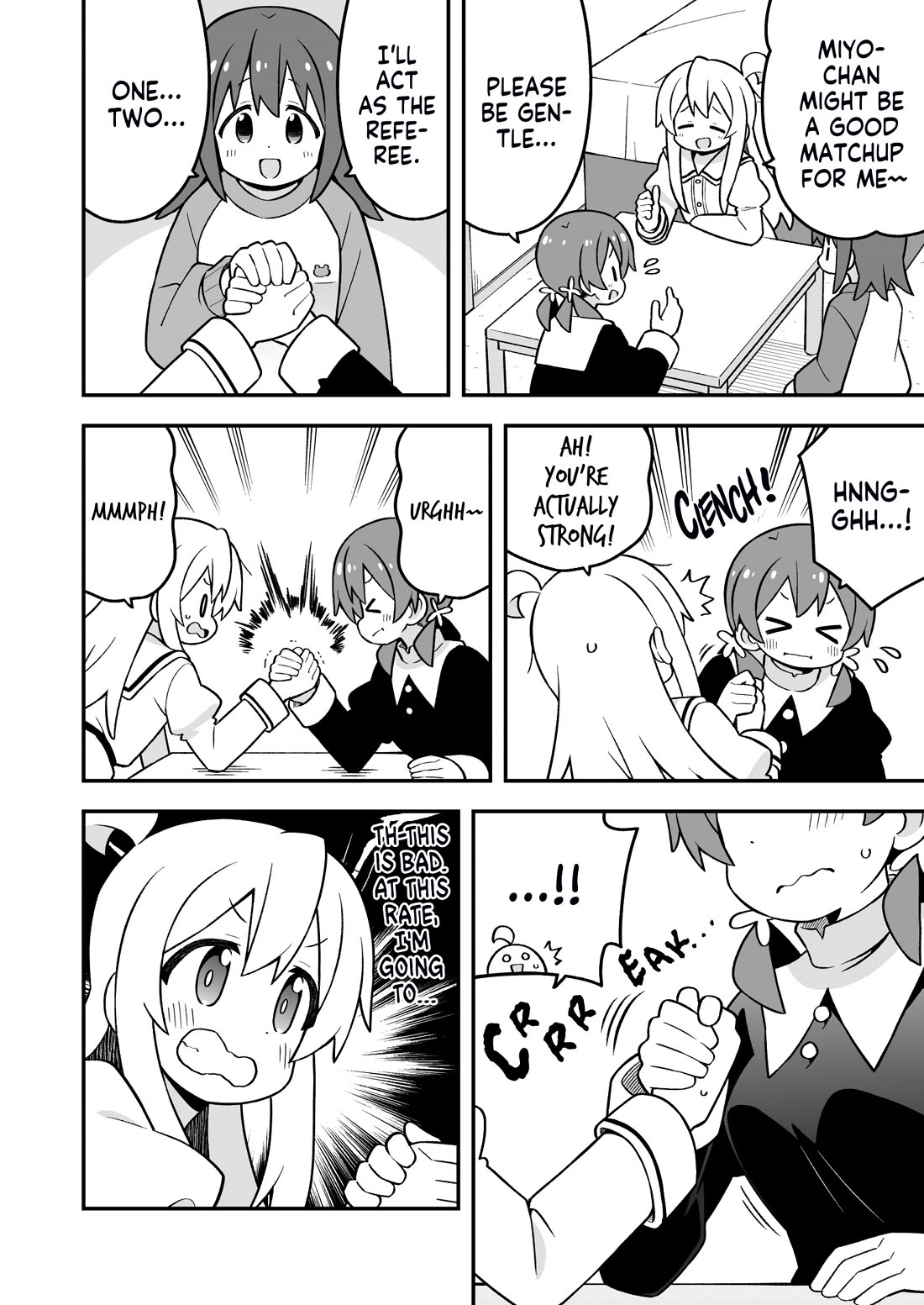 Onii-chan is done for Chapter 89 page 10 - Chapter 89: Mahiro and a Home Visit