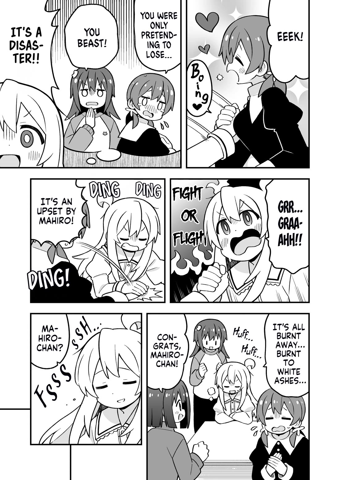 Onii-chan is done for Chapter 89 page 11 - Chapter 89: Mahiro and a Home Visit