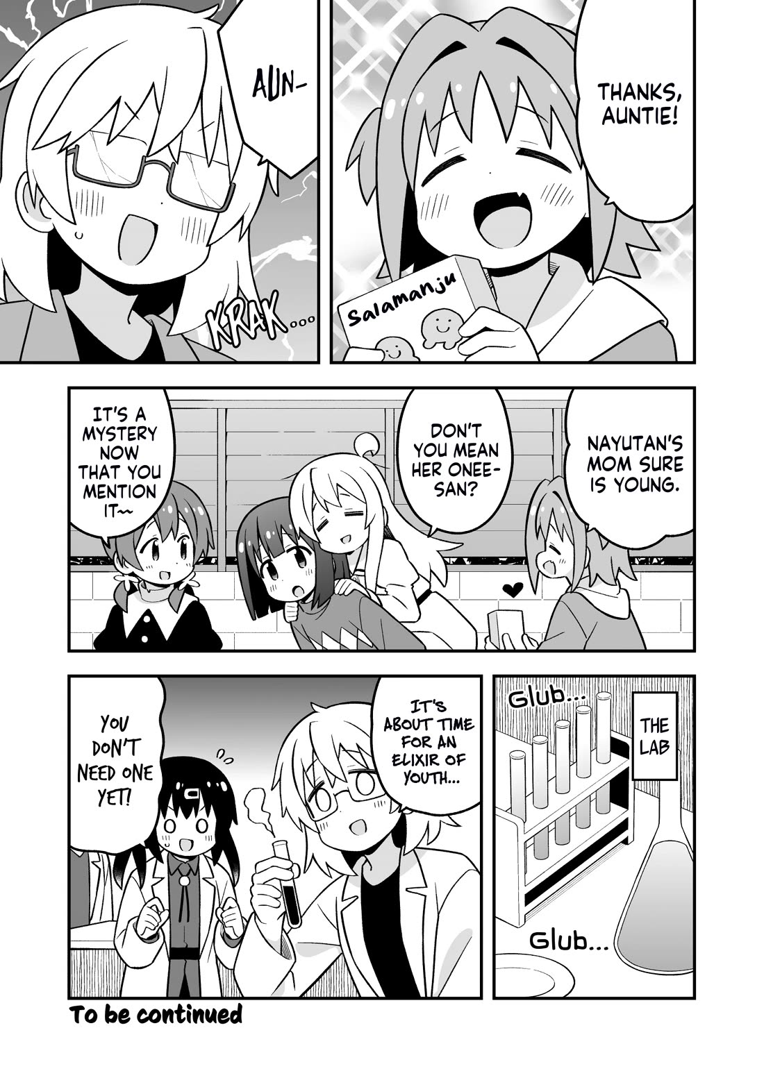 Onii-chan is done for Chapter 89 page 13 - Chapter 89: Mahiro and a Home Visit