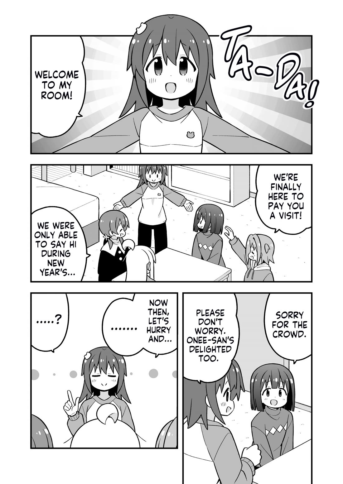 Onii-chan is done for Chapter 89 page 3 - Chapter 89: Mahiro and a Home Visit