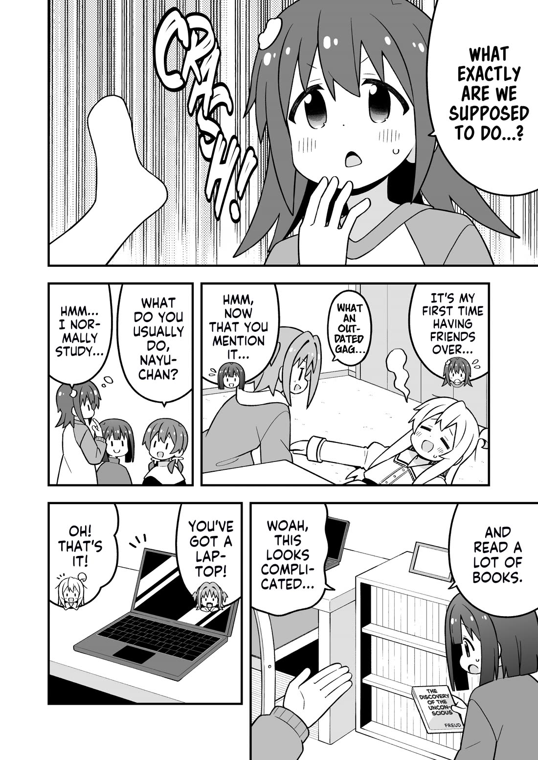 Onii-chan is done for Chapter 89 page 4 - Chapter 89: Mahiro and a Home Visit
