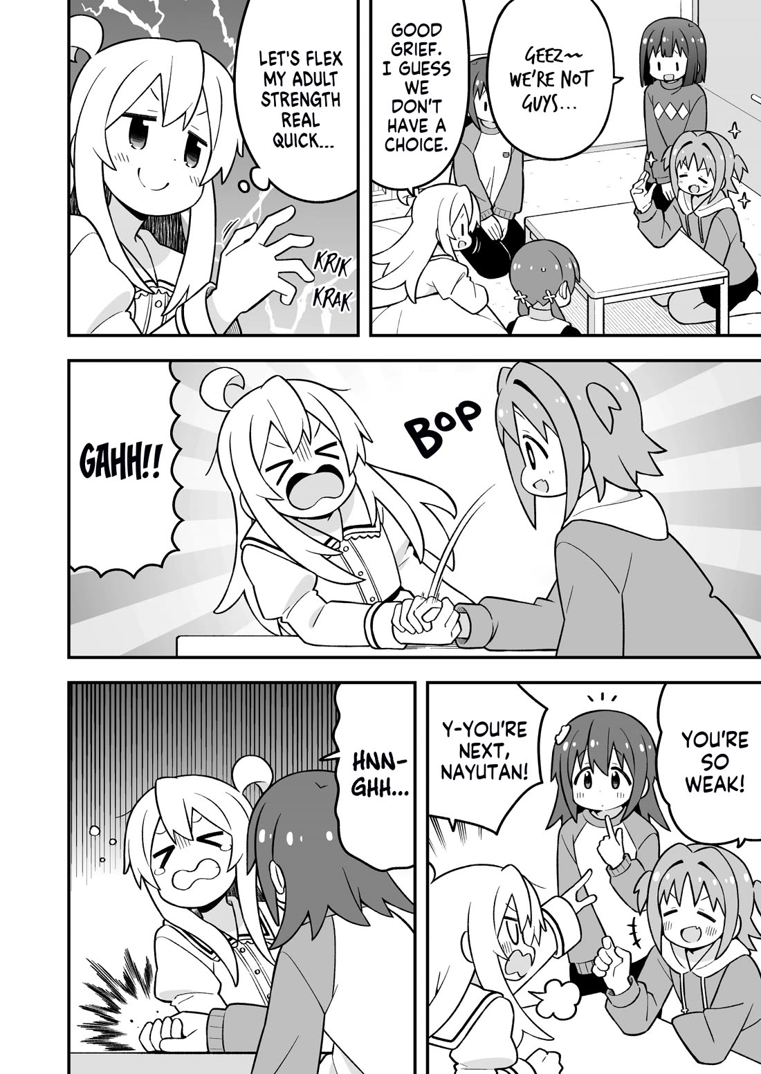 Onii-chan is done for Chapter 89 page 8 - Chapter 89: Mahiro and a Home Visit