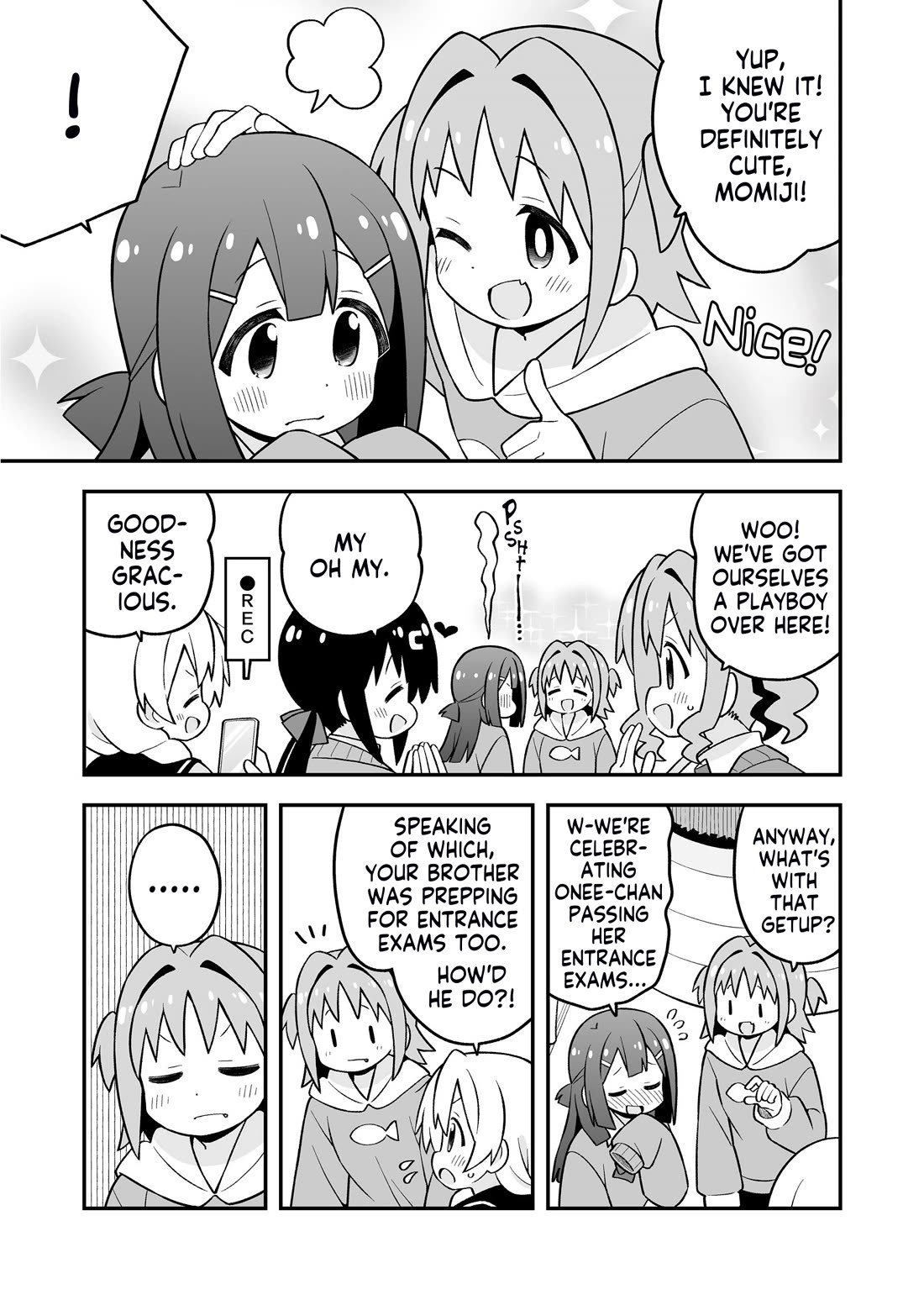 Onii-chan is done for Chapter 90.5 page 3 - Chapter 90.5