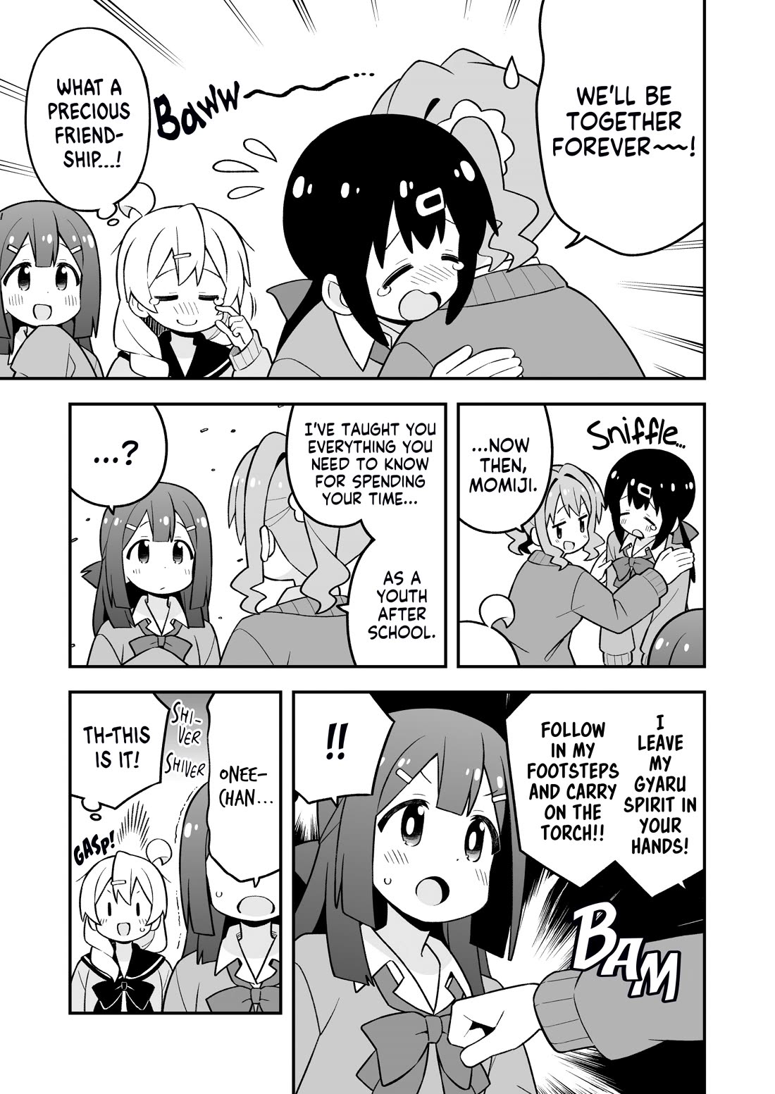 Onii-chan is done for Chapter 90 page 9 - Chapter 90: Mahiro and Celebrating Success