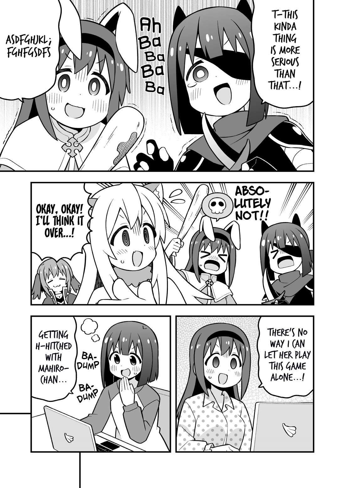 Onii-chan is done for Chapter 91 page 11 - Chapter 91: Mahiro and Marriage