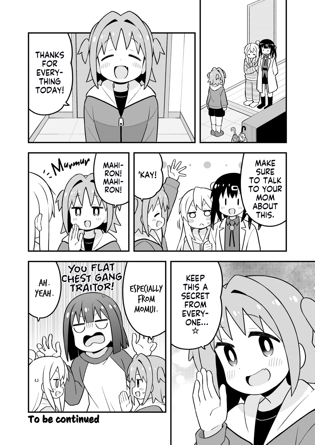 Onii-chan is done for Chapter 92 page 12 - Chapter 92: Mahiro and a Maiden's Secret