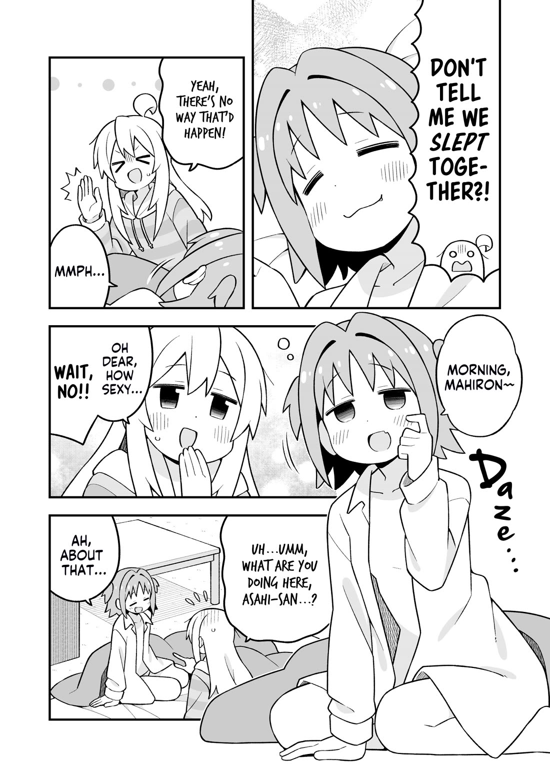 Onii-chan is done for Chapter 92 page 3 - Chapter 92: Mahiro and a Maiden's Secret