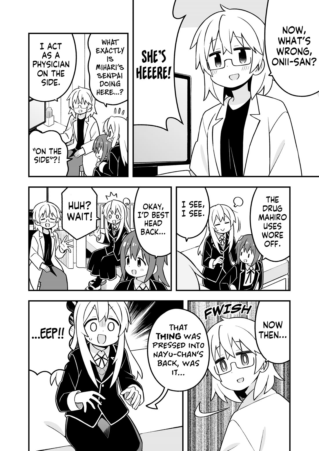 Onii-chan is done for Chapter 94 page 10 - Chapter 94: Mahiro and the New School Year, Once Again