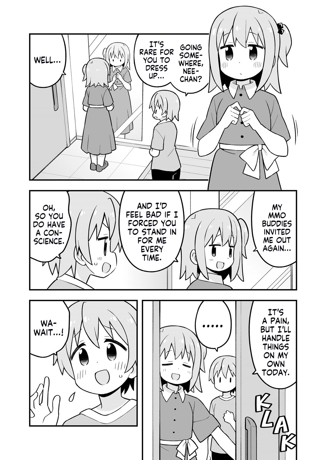 Onii-chan is done for Chapter 95.9 page 5 - Chapter 95.9: Minato-kun is Done For? 2