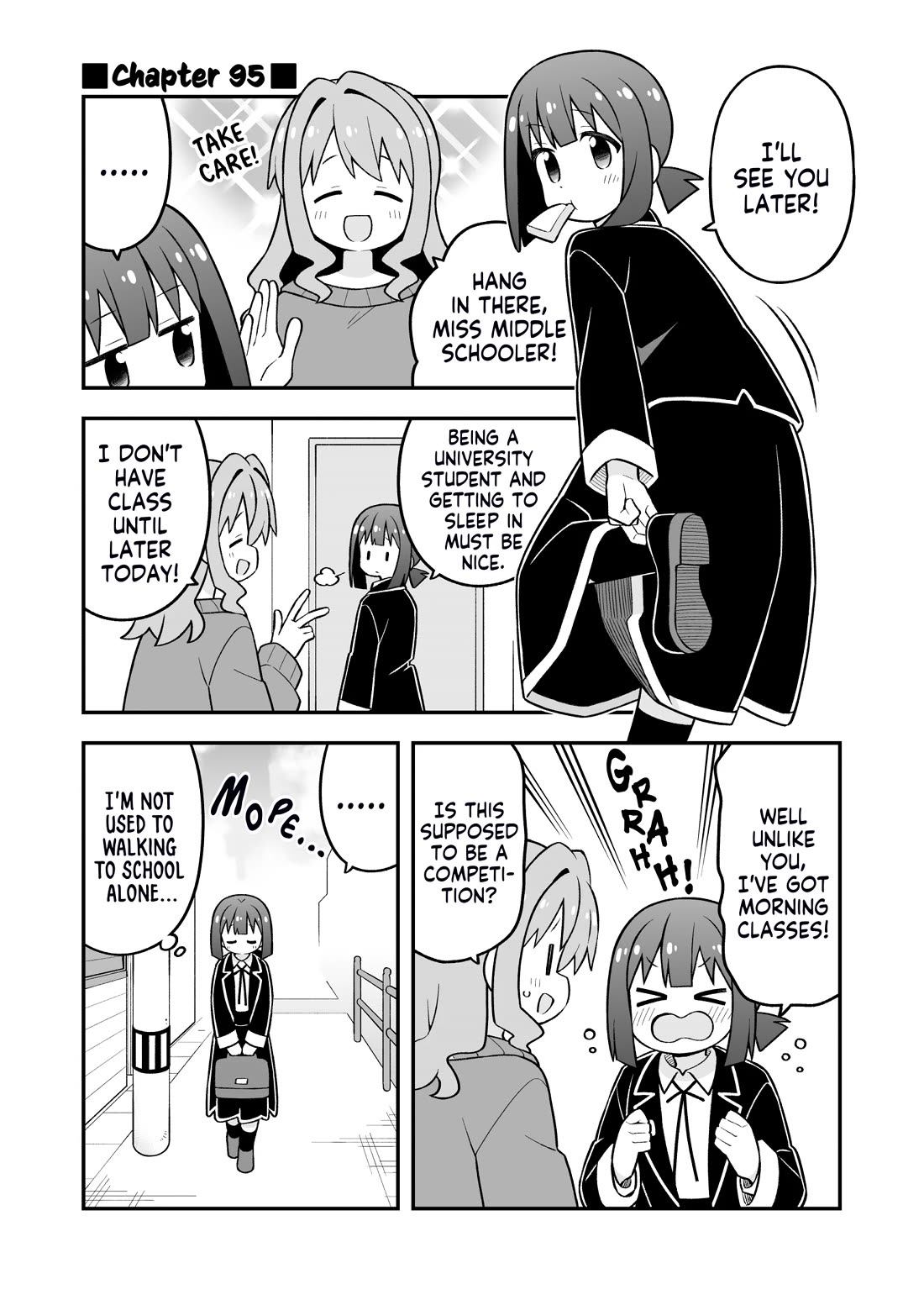 Onii-chan is done for Chapter 95 page 1 - Chapter 95: Mahiro and the University Expedition Squad