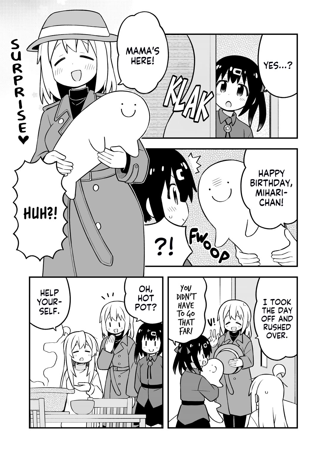 Onii-chan is done for Chapter 96 page 11 - Chapter 96: Mahiro and a Token of Appreciation