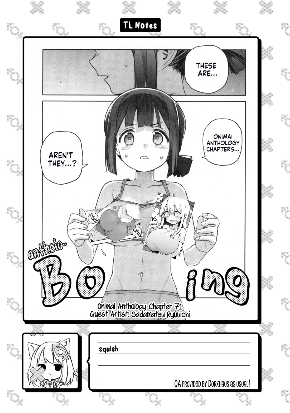 Onii-chan is done for Chapter 96 page 13 - Chapter 96: Mahiro and a Token of Appreciation