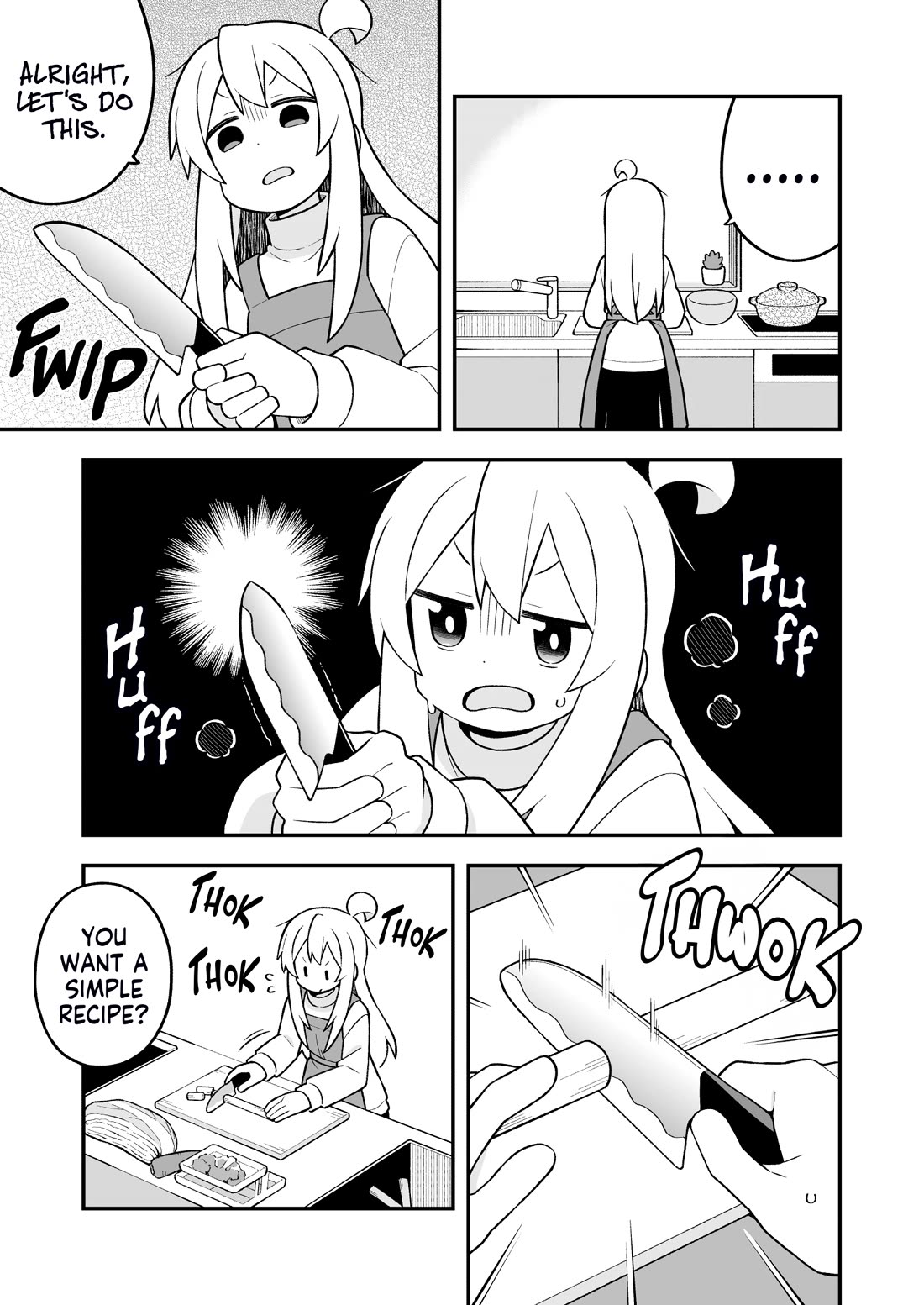 Onii-chan is done for Chapter 96 page 3 - Chapter 96: Mahiro and a Token of Appreciation